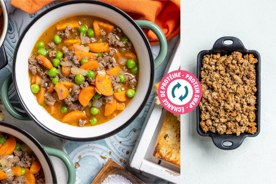 Protein Swap | Quick Ground Chorizo Stew