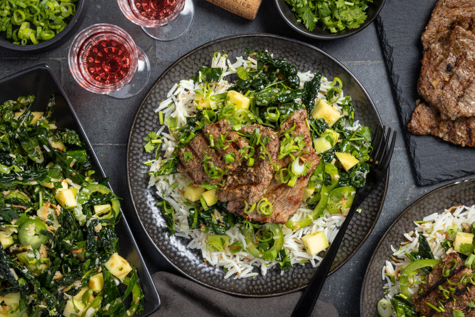 Escalopes de veau grillées aux épices jamaïcaines