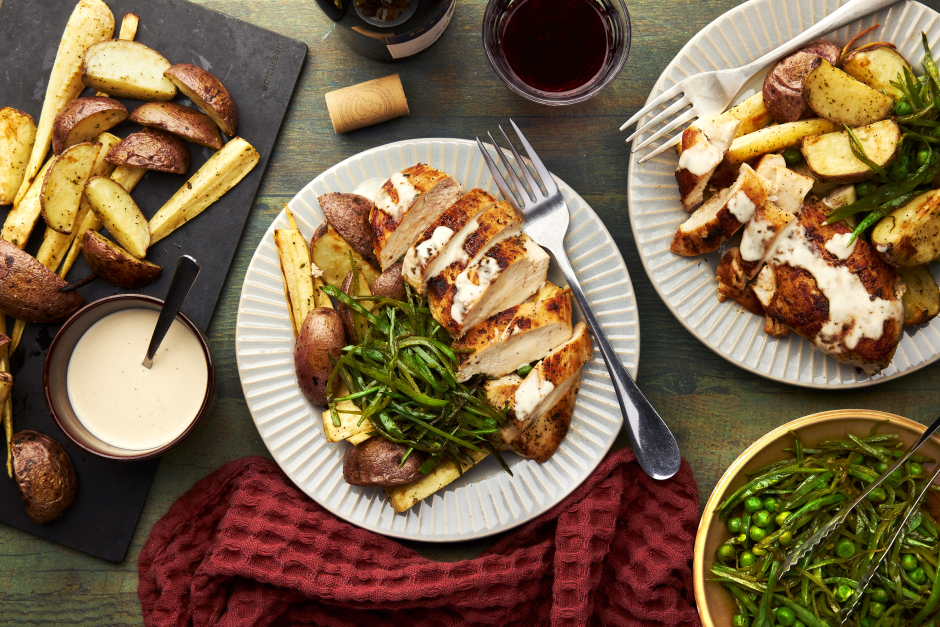 Pan-Seared Chicken Breasts with Brown Butter ‘Hollandaise’