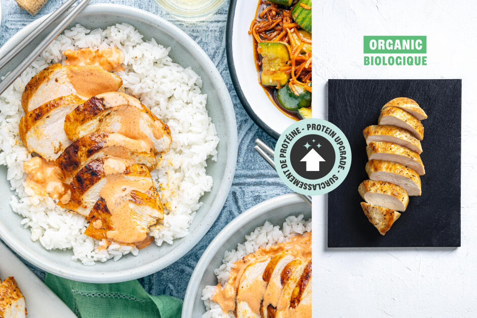 Protein Upgrade | Spicy Korean Gochujang ORGANIC Chicken