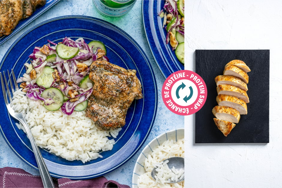 Protein Swap | Souvlaki-Spiced Chicken Breasts