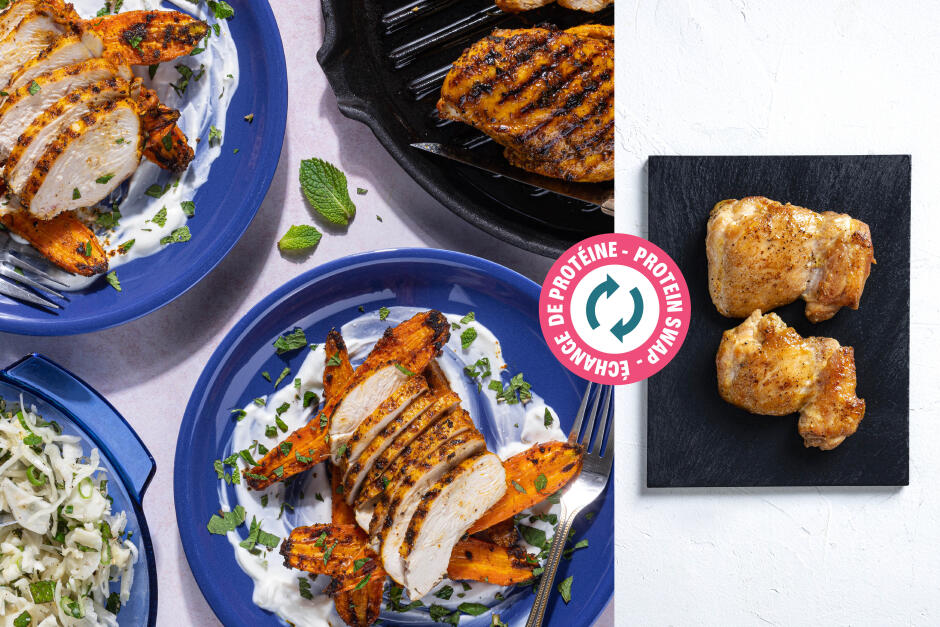 Protein Swap | Indian-Spiced Chicken Thighs