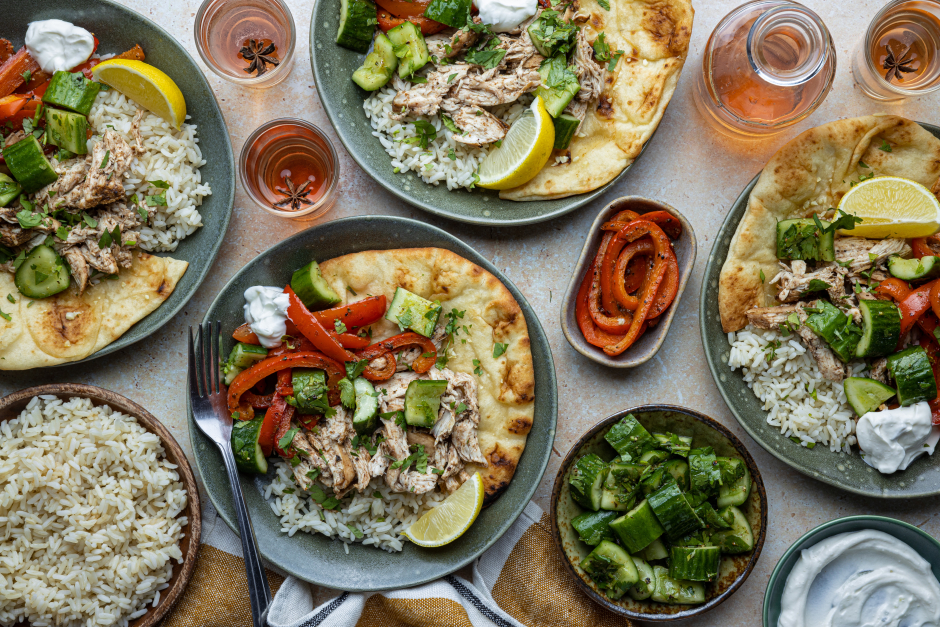 Indian-Spiced Chicken & Sweet Pepper Sheet Pan