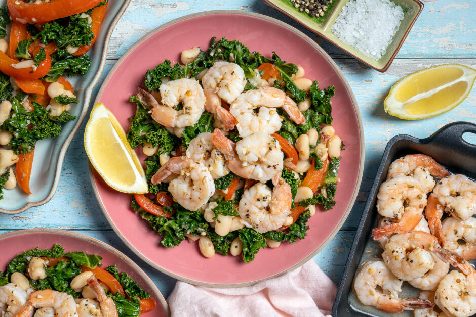 Crevettes citronnées italiennes