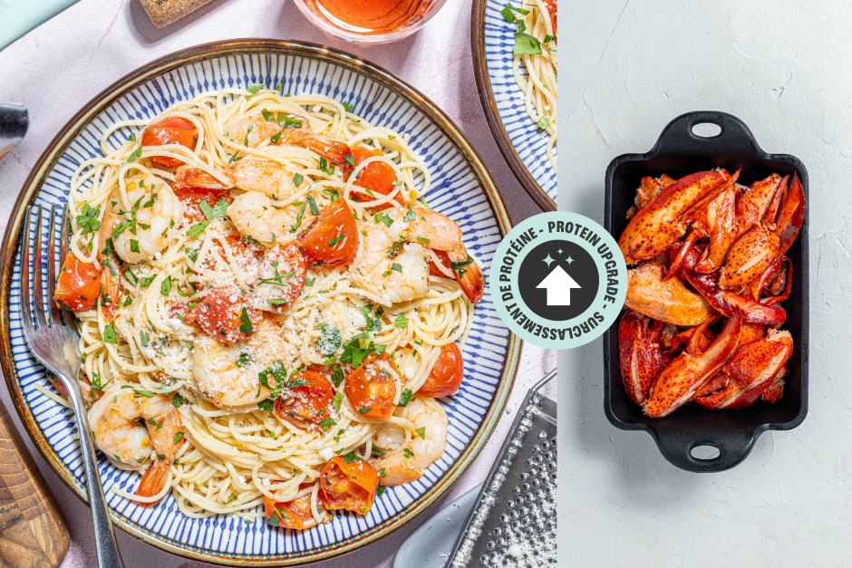 Surclassement de protéine | Goodfood x Laurent Dagenais: Homard citron-ail