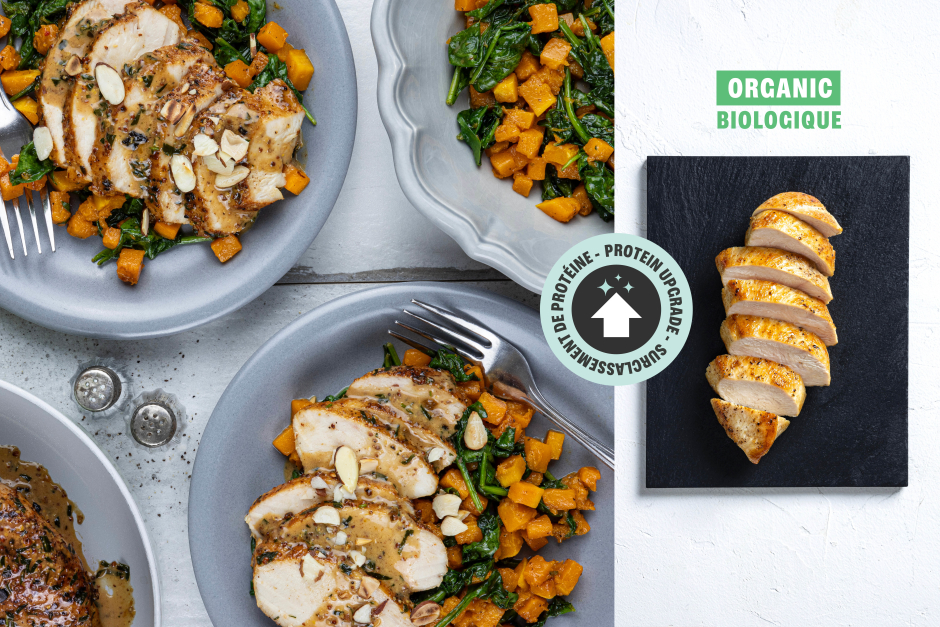 Protein Upgrade | ORGANIC Chicken Breasts with Tarragon-Mustard Sauce