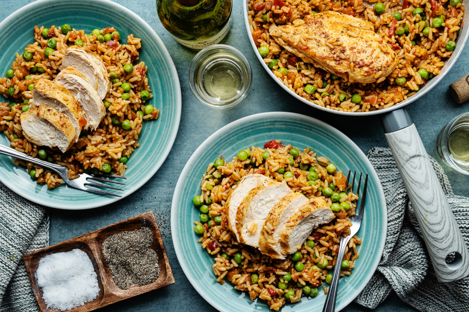 One-Pot Chicken & Djuvec-Inspired Rice