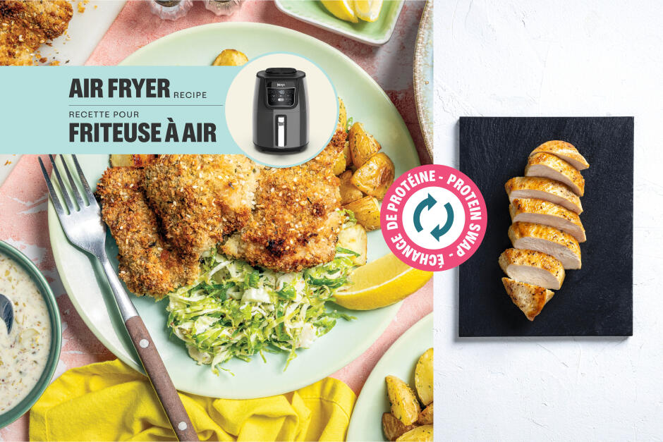 Protein Swap | Chicken Breast Schnitzel