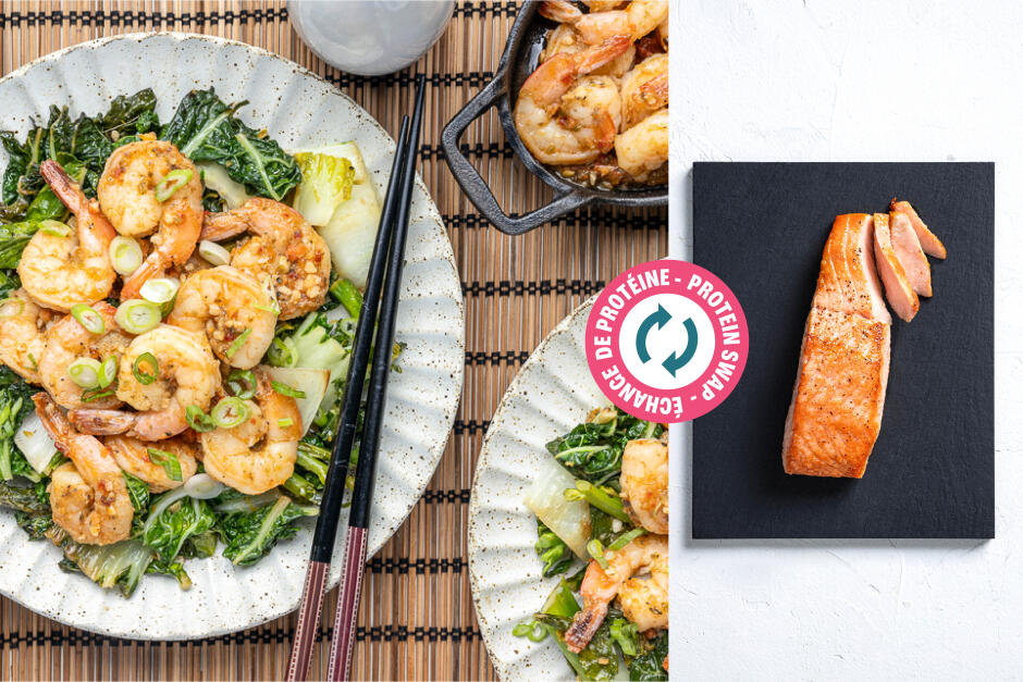 Protein Swap | Chili-Glazed Salmon Sauté