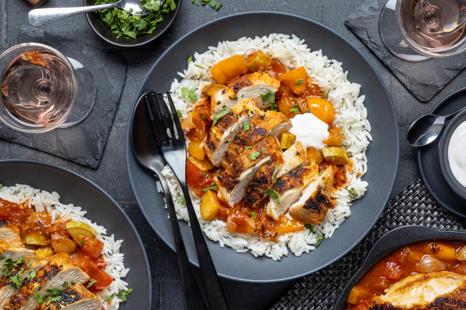 Balkan-Inspired ORGANIC Chicken Braise