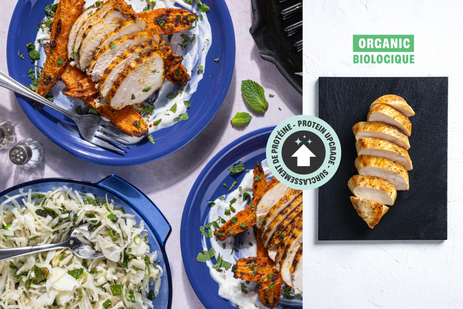Protein Upgrade | BBQ Indian-Spiced ORGANIC Chicken Breasts