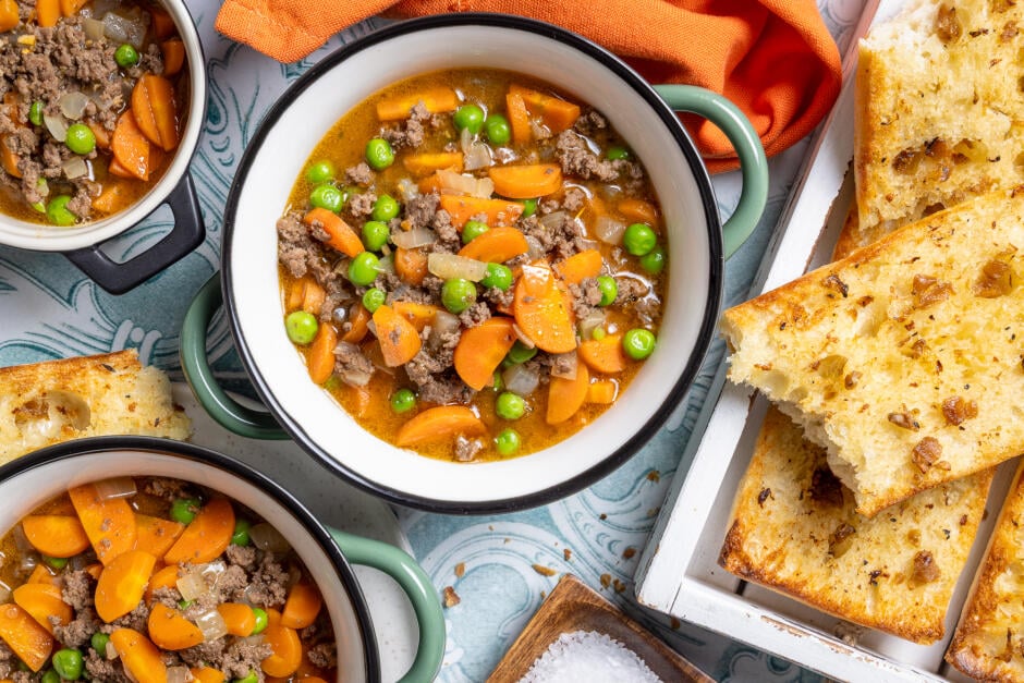 Quick Ground Beef Stew