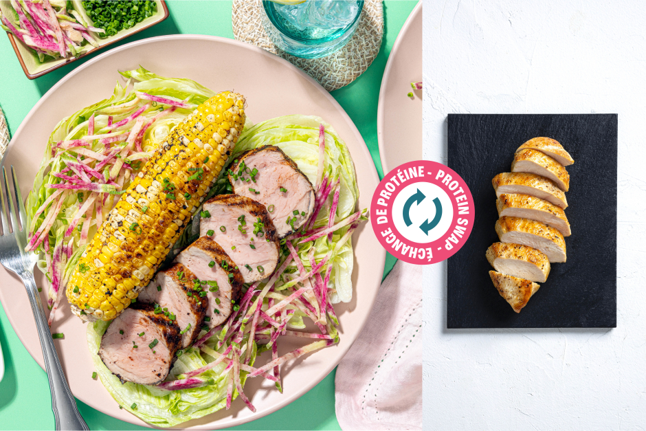 Protein Swap | Texas Bourbon BBQ Chicken Breasts
