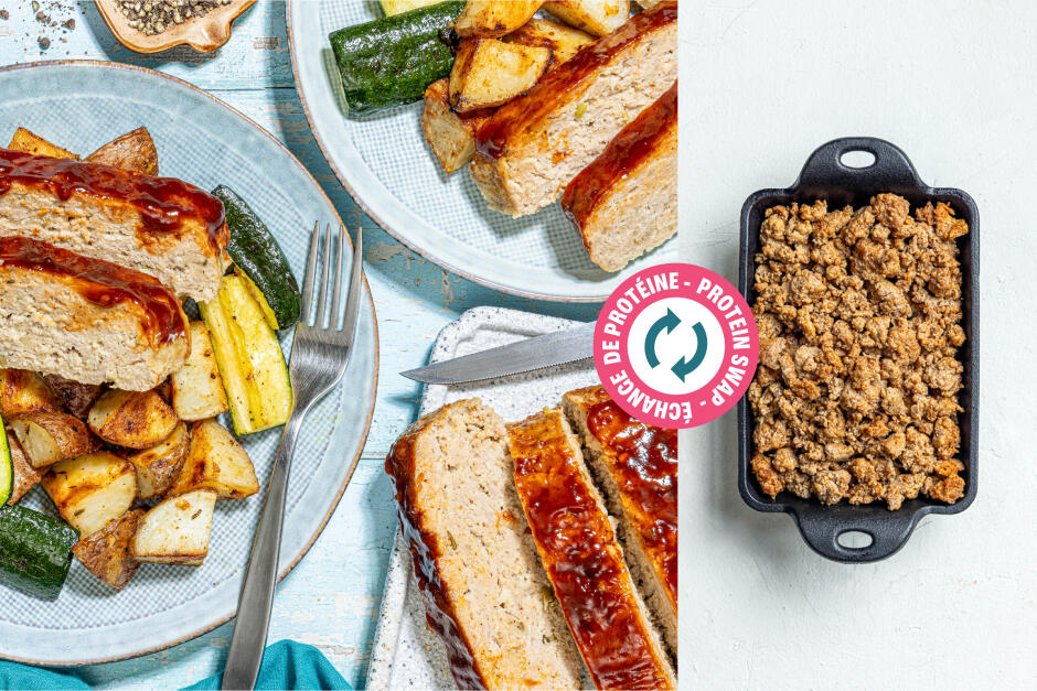 Protein Swap | Apple-Cheddar Chorizo Meatloaf