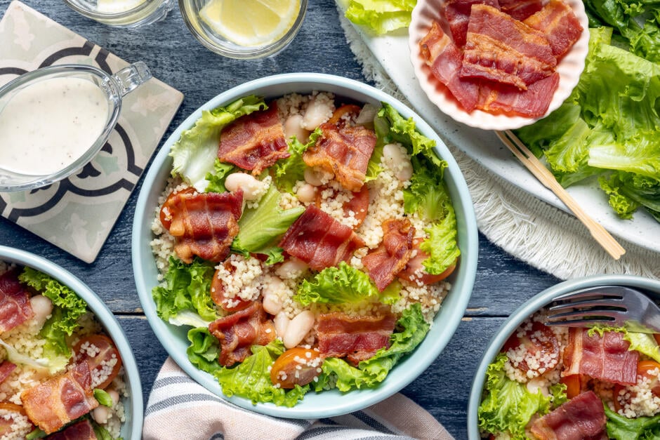 BLT Couscous Bowls
