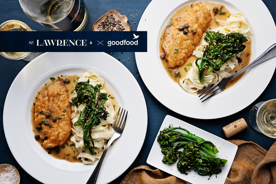L’Artisan × St. Lawrence Restaurant: Lemony Chicken Piccata