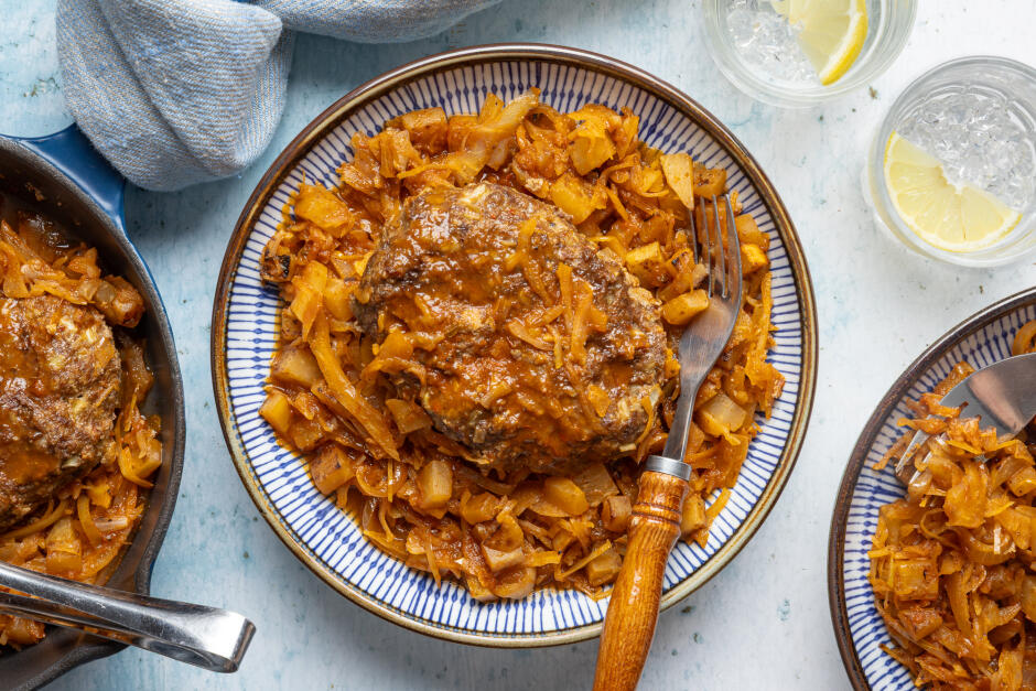 Unstuffed Cabbage Roll Mini Meatloaves