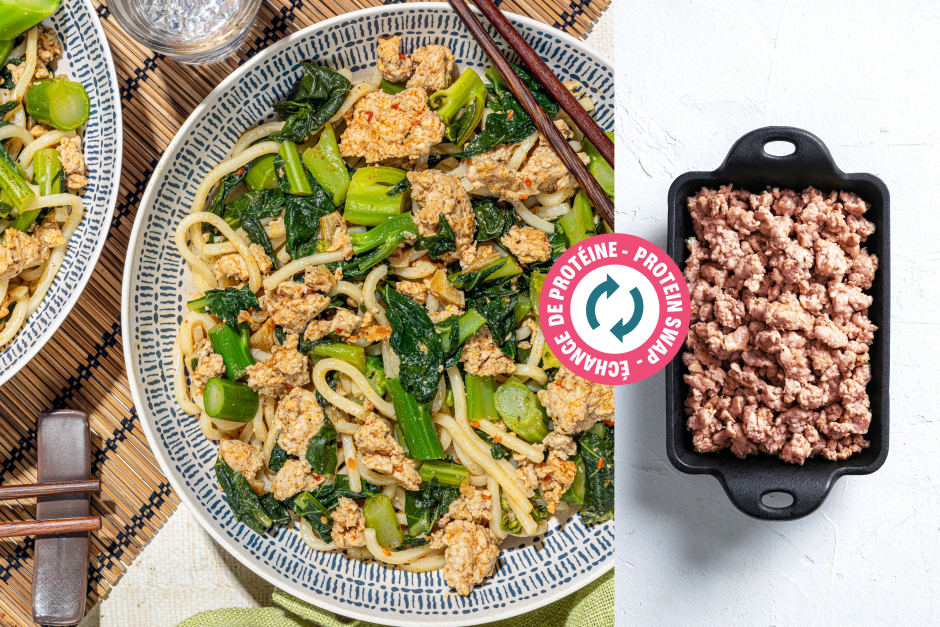 Protein Swap | Umami Bomb Pork Noodle Bowls