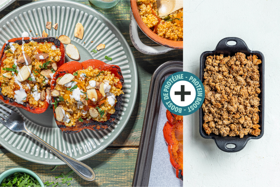 Protein Boost | Smoky Spanish Chorizo-Stuffed Grilled Peppers