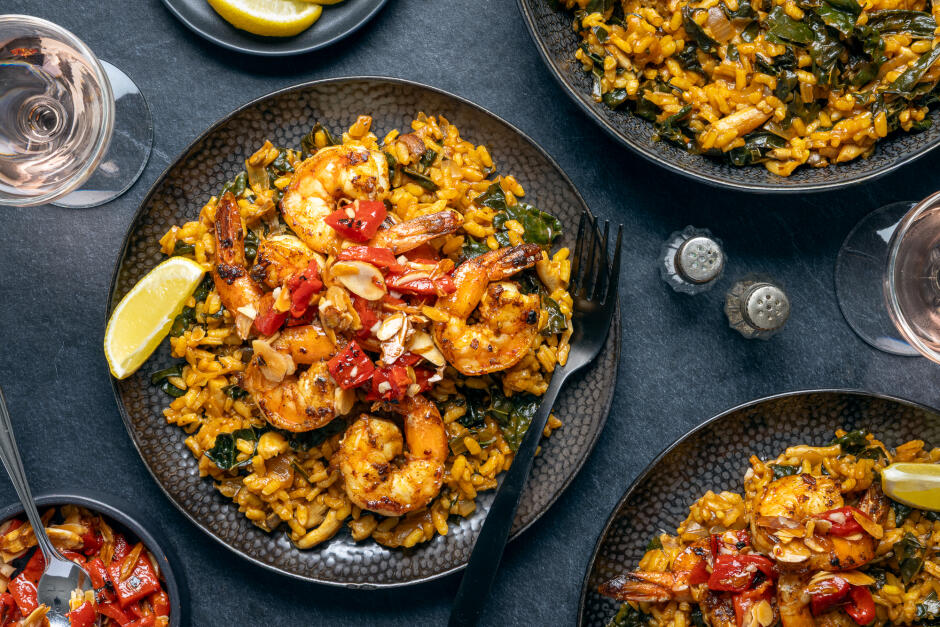Tiger Shrimp Paella