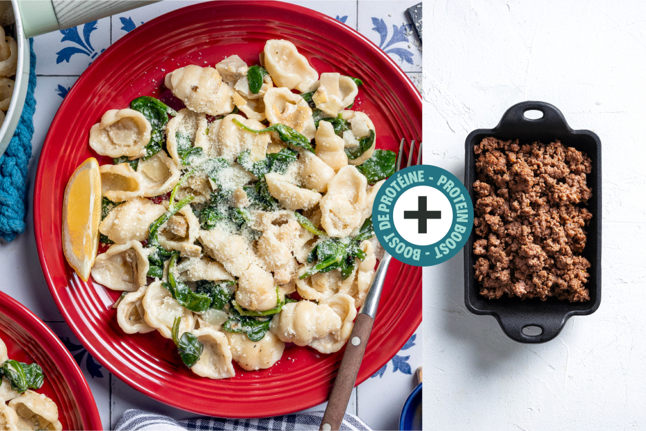 Protein Boost | Unstuffed Fresh Pasta Shells with Ground Beef