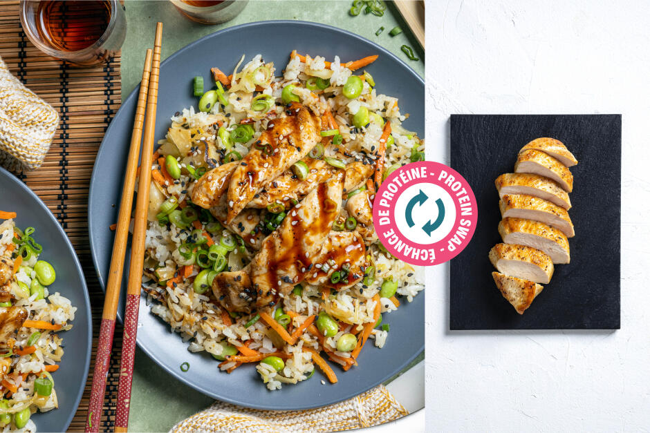 Protein Swap | Grilled Sesame Chicken Breasts
