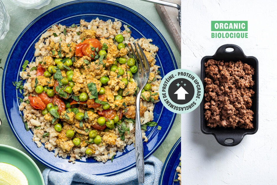 Protein Upgrade | ORGANIC Beef Keema Matar