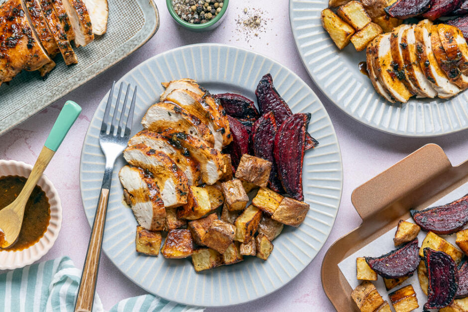 Maple-Thyme Glazed Chicken