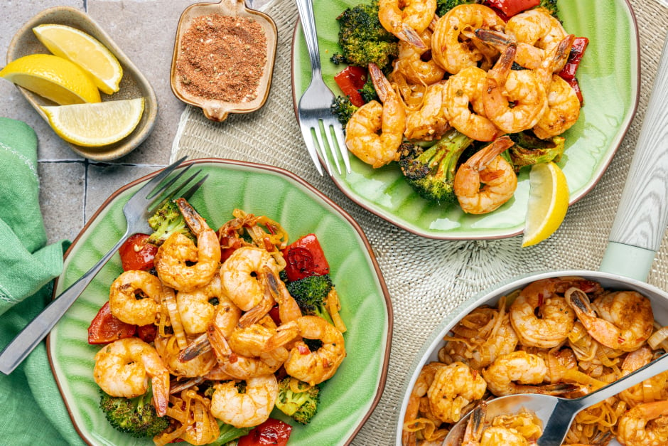 Hot Cajun-Spiced Shrimp