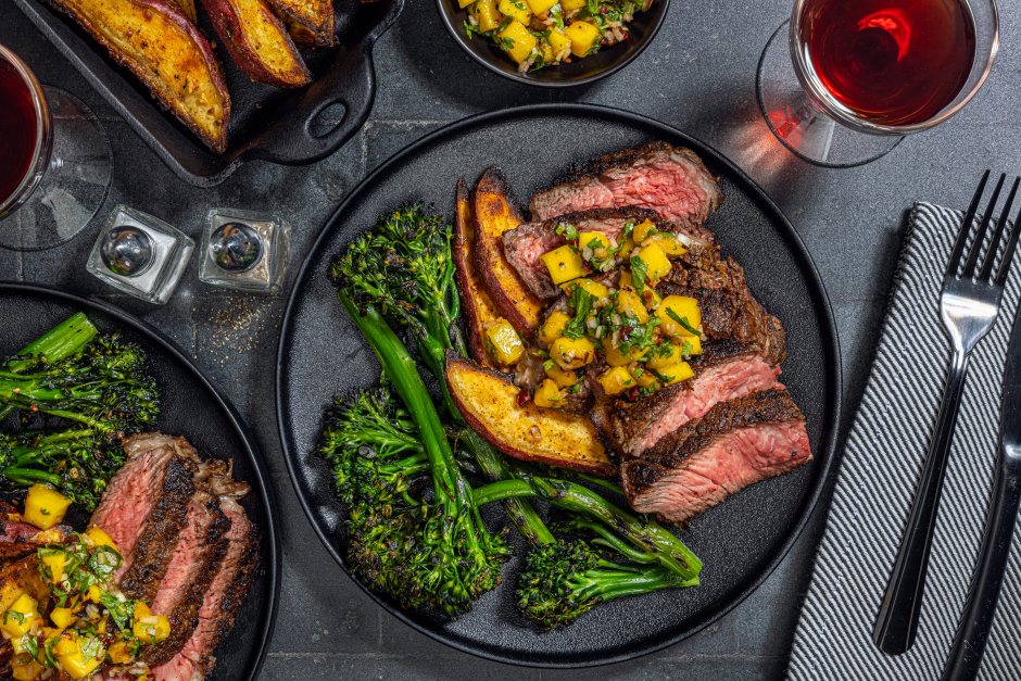 Tropical BBQ Grass-Fed Rib Steak