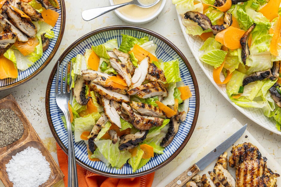 Poulet grillé à la moutarde de Dijon