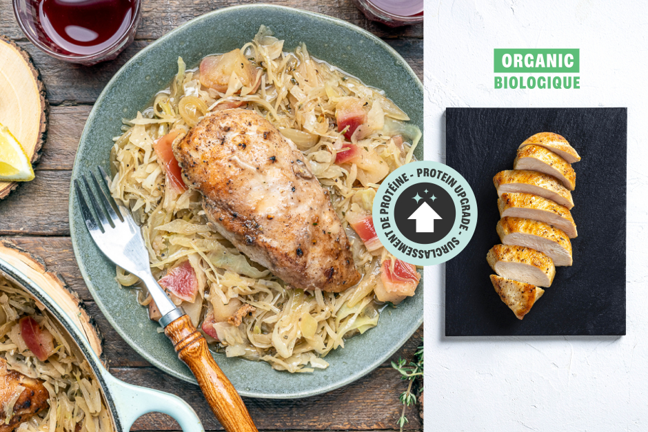 Protein Upgrade | Pan-Roasted ORGANIC Chicken & Apple