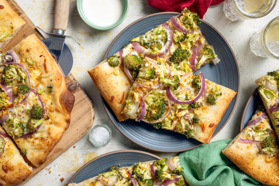 Three Cheese Pizza Bianca