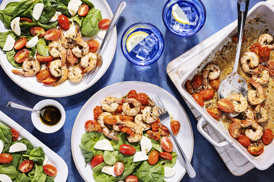 Carb-Wise: Baked Shrimp & Tomato Scampi