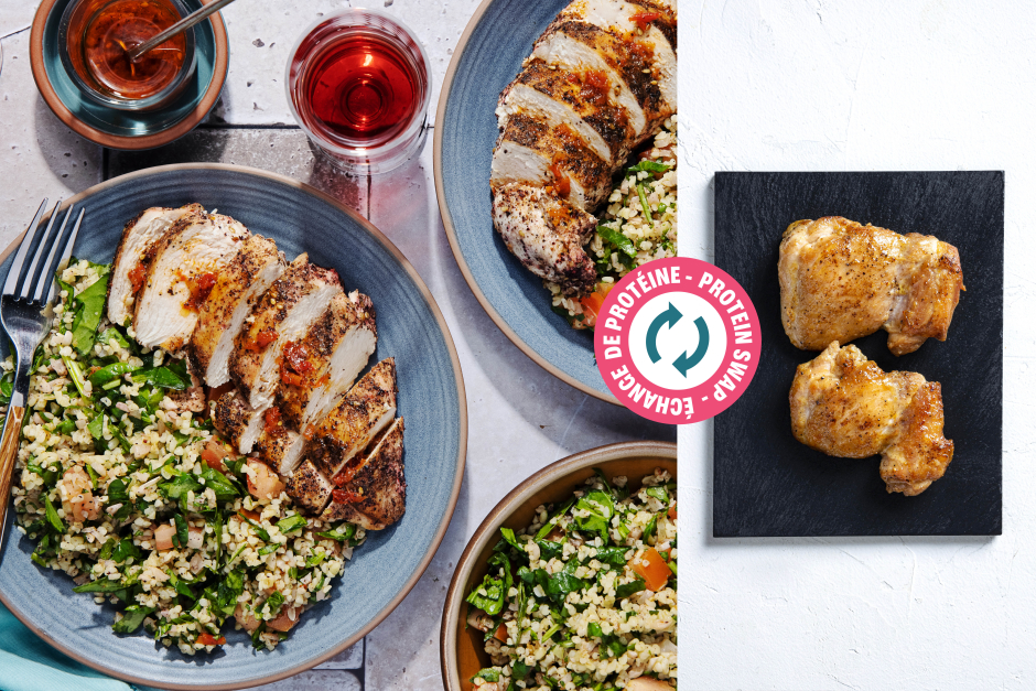 Protein Swap | Sumac Chicken Thighs