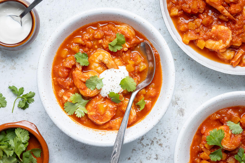 Mexican-Spiced Shrimp Soup