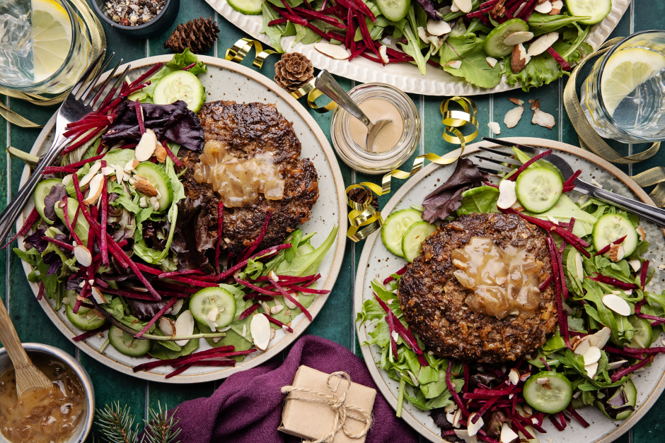French Onion Beef Patties