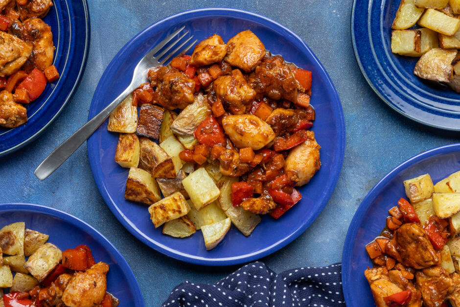 Cuban Chicken & Pepper Stew