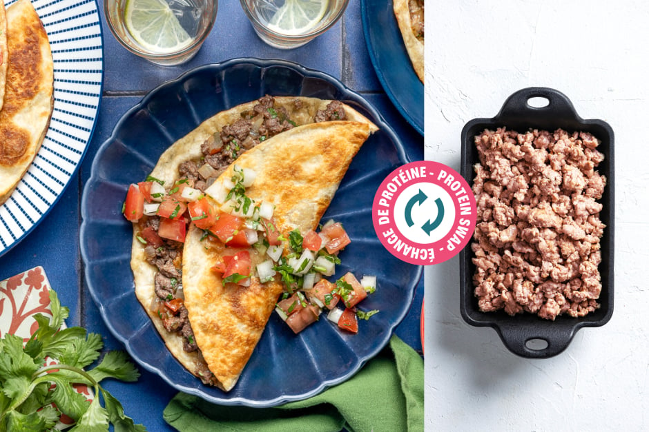 Protein Swap | Goodfood Travels: Mexico City Pork Picadillo Quesadillas