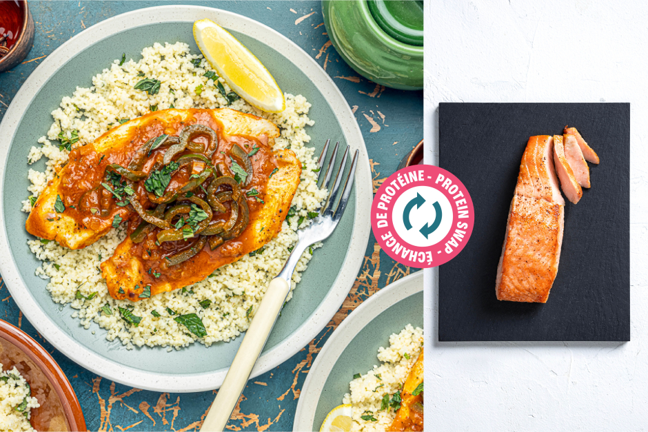 Protein Swap | Moroccan Salmon Chraime