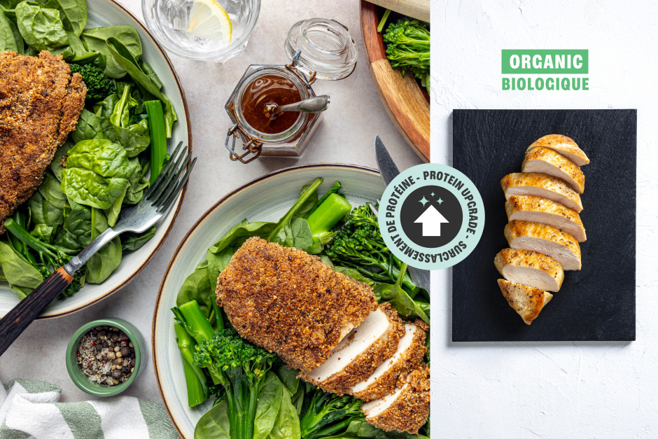 Protein Upgrade | Paleo: Almond-Crusted ORGANIC Chicken