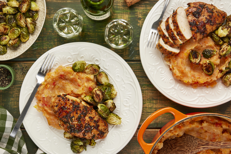 Garlic-Thyme Chicken Breasts