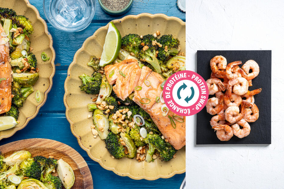 Protein Swap | Tamarind Shrimp Sheet Pan