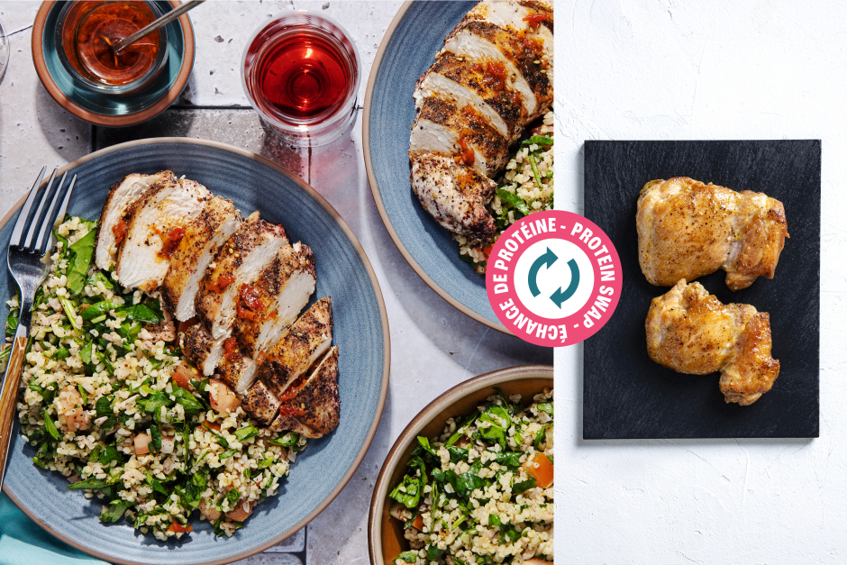 Protein Swap | Sumac Chicken Thighs