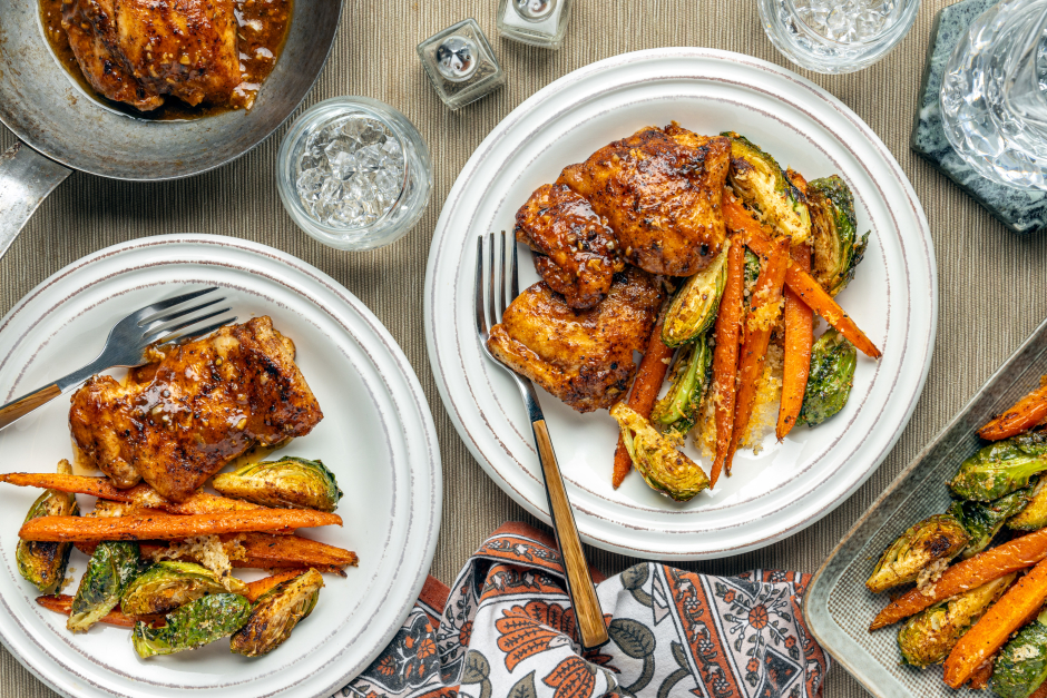 Carb-Wise: Pan-Seared Chicken Thighs