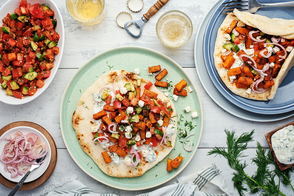 Butternut Squash Souvlaki