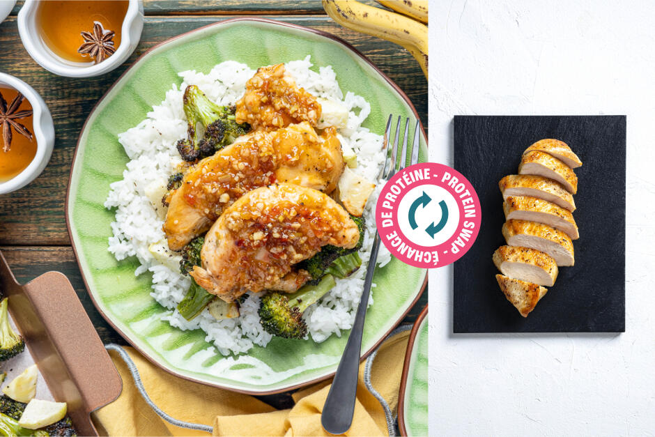 Protein Swap | Sweet Chili Lemongrass Chicken