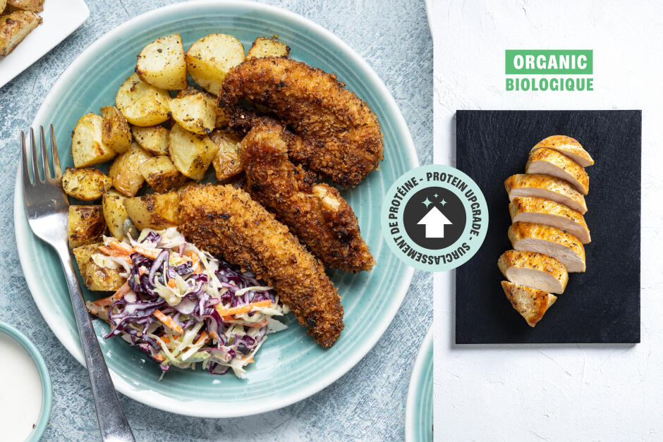 Protein Upgrade | ORGANIC Chicken Schnitzel
