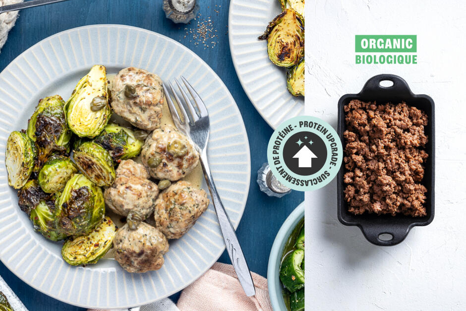 Protein Upgrade | German-Style ORGANIC Beef Meatballs