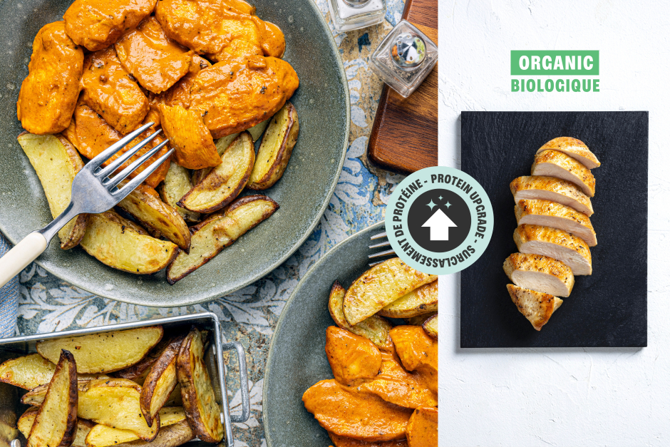 Protein Upgrade | ORGANIC Chicken Breast Curry & Chips
